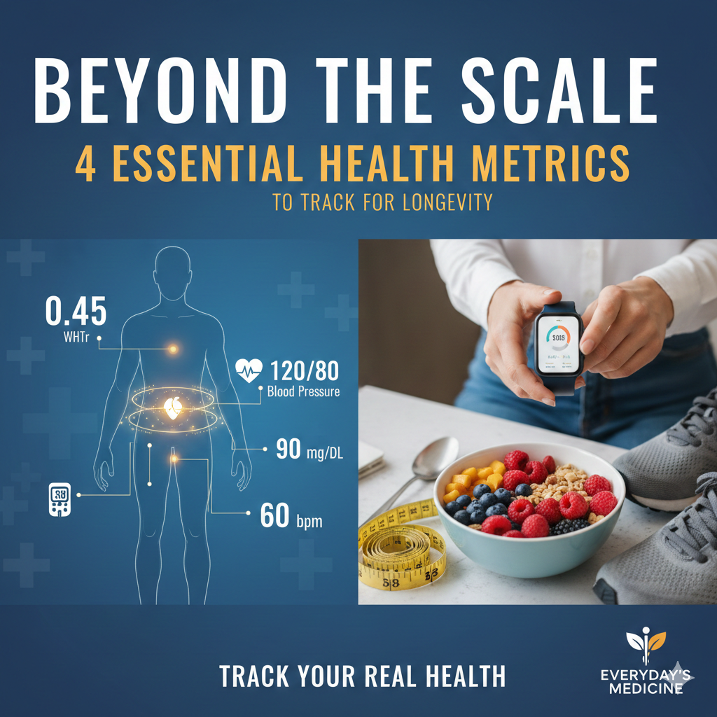 Beyond the Scale: 4 Essential Health Metrics to Track for Longevity